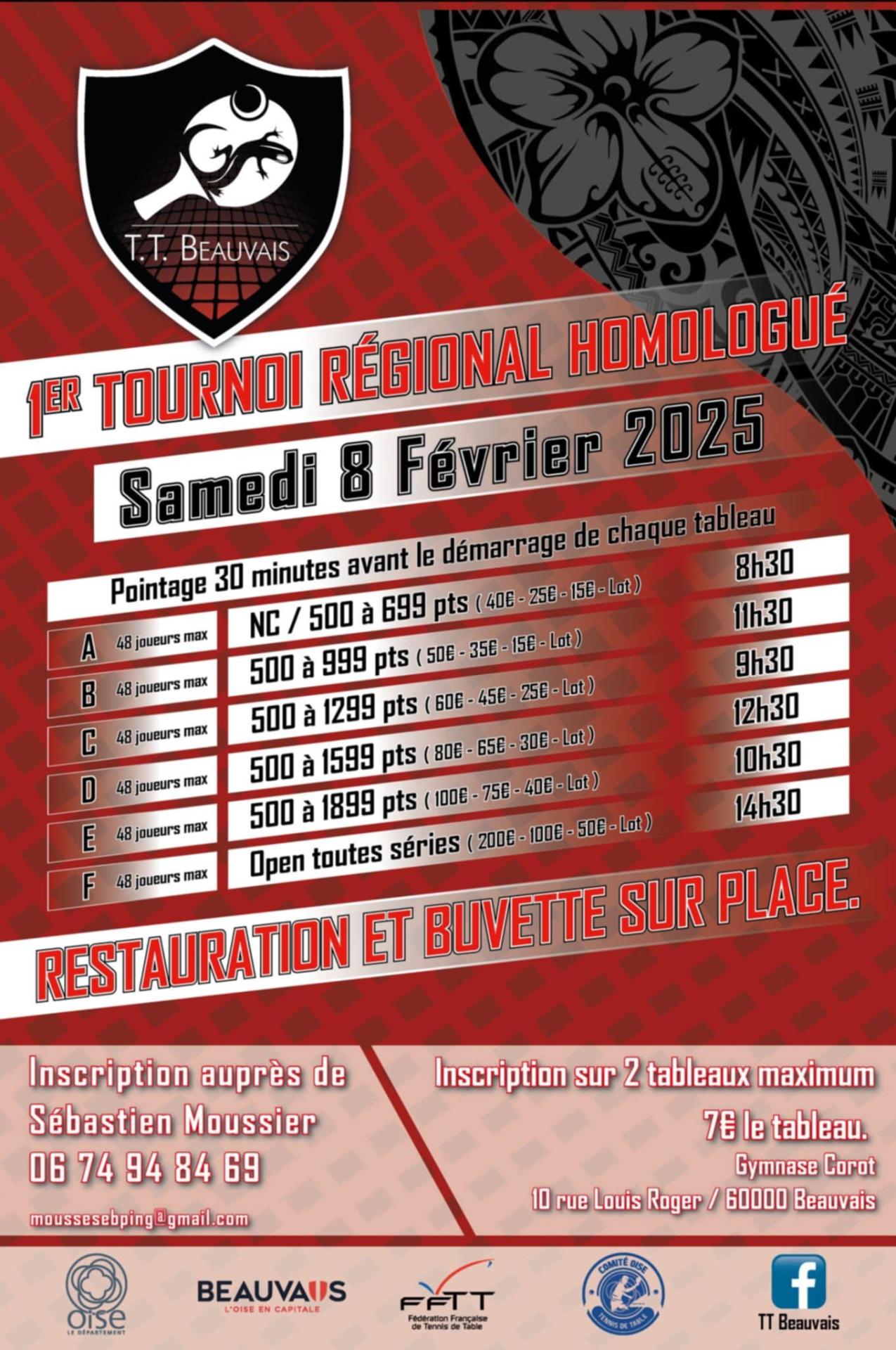 Affiche tt bvs 8 fevrier 2025